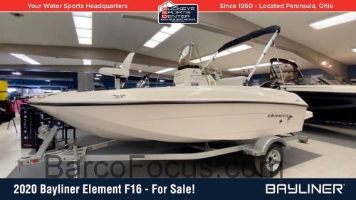 Bayliner Element F16 ficha tecnica